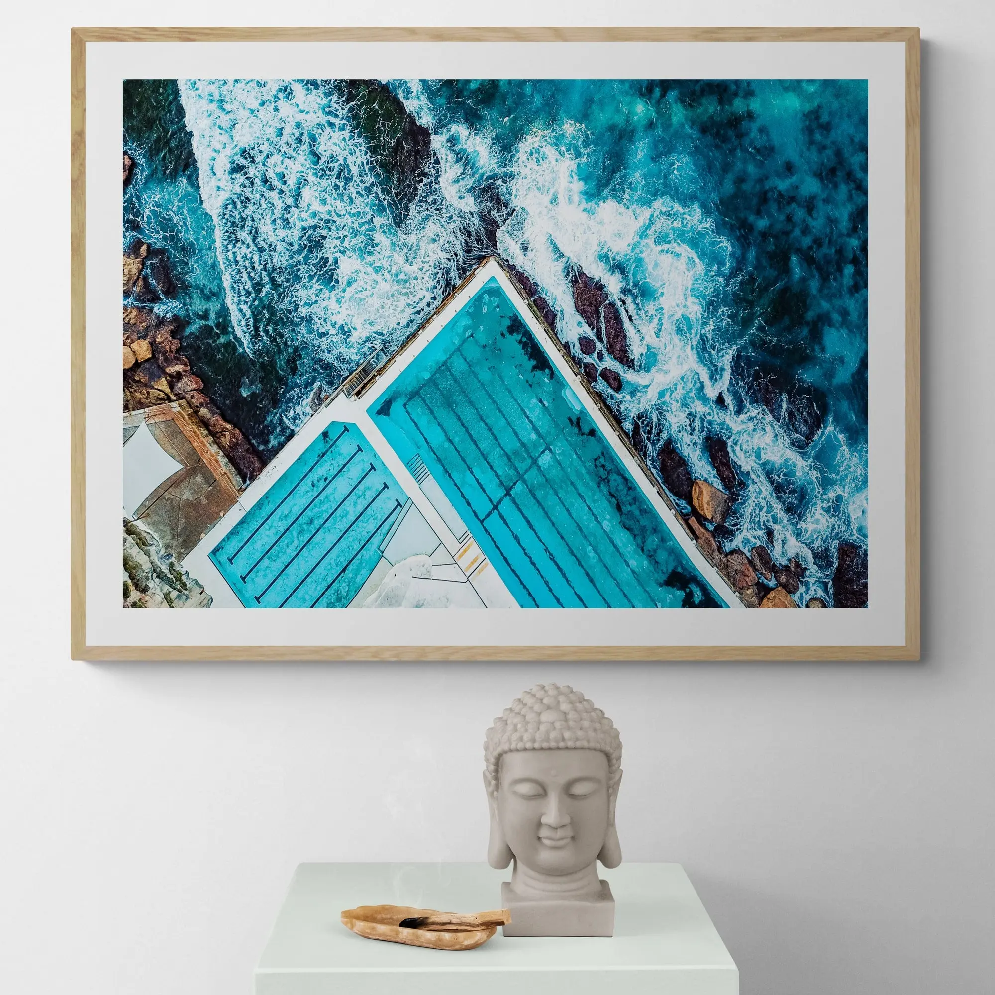 Bondi Beach Rock Pool Art Print - Image 3