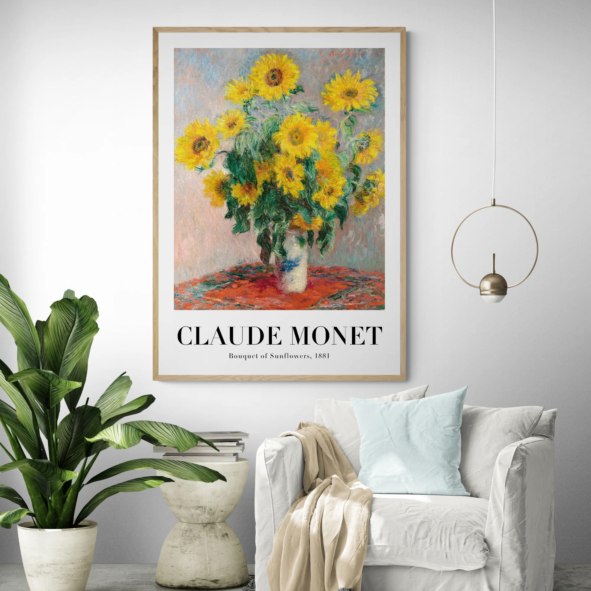 Bouquet of Sunflowers by Claude Monet - Image 3