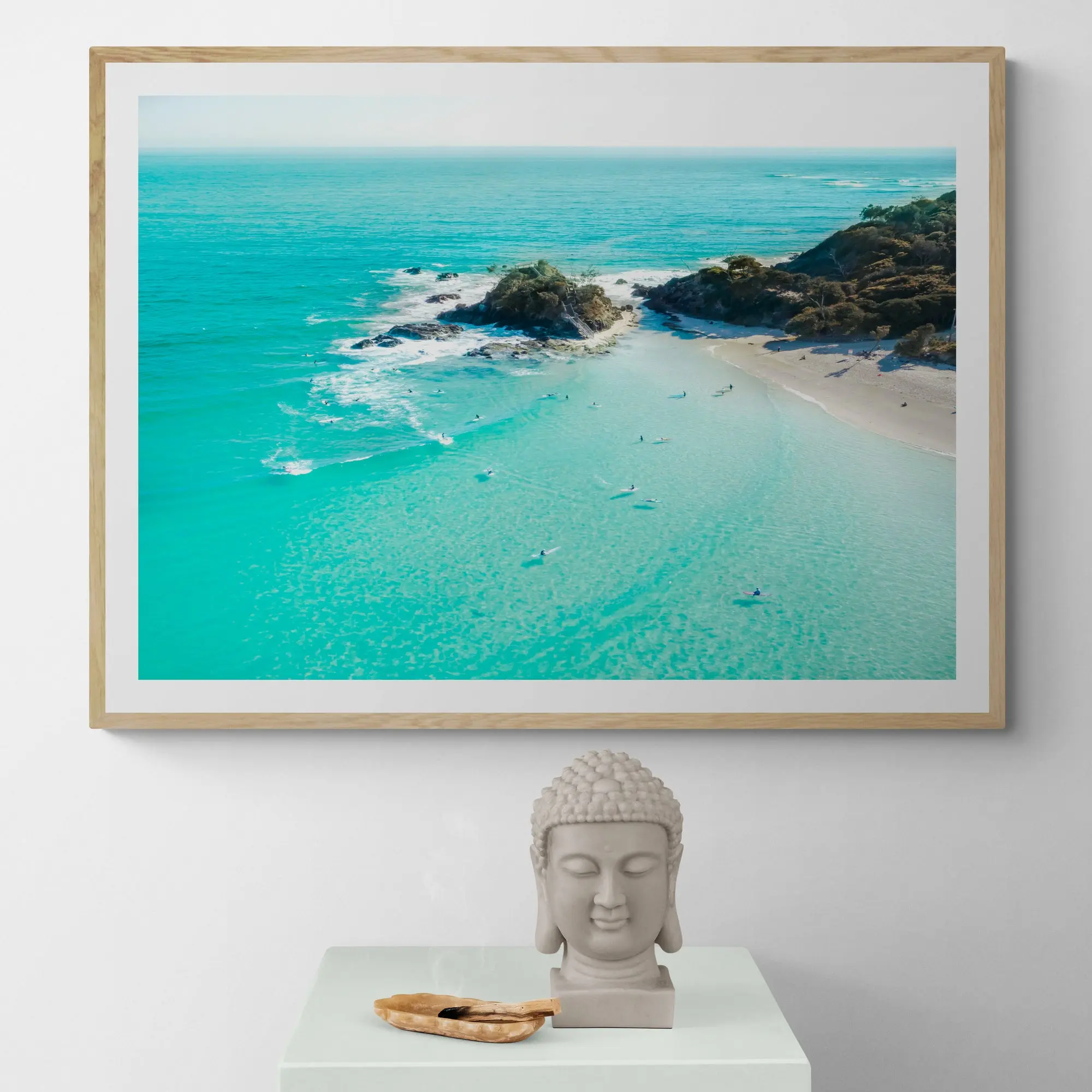 Byron Bay Surfers Art Print - Image 3