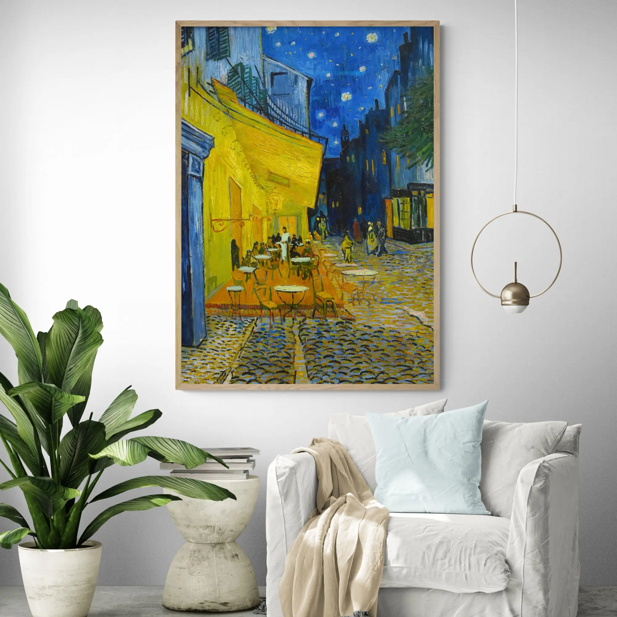 Cafe Terrace by Vincent Van Gogh - Image 3