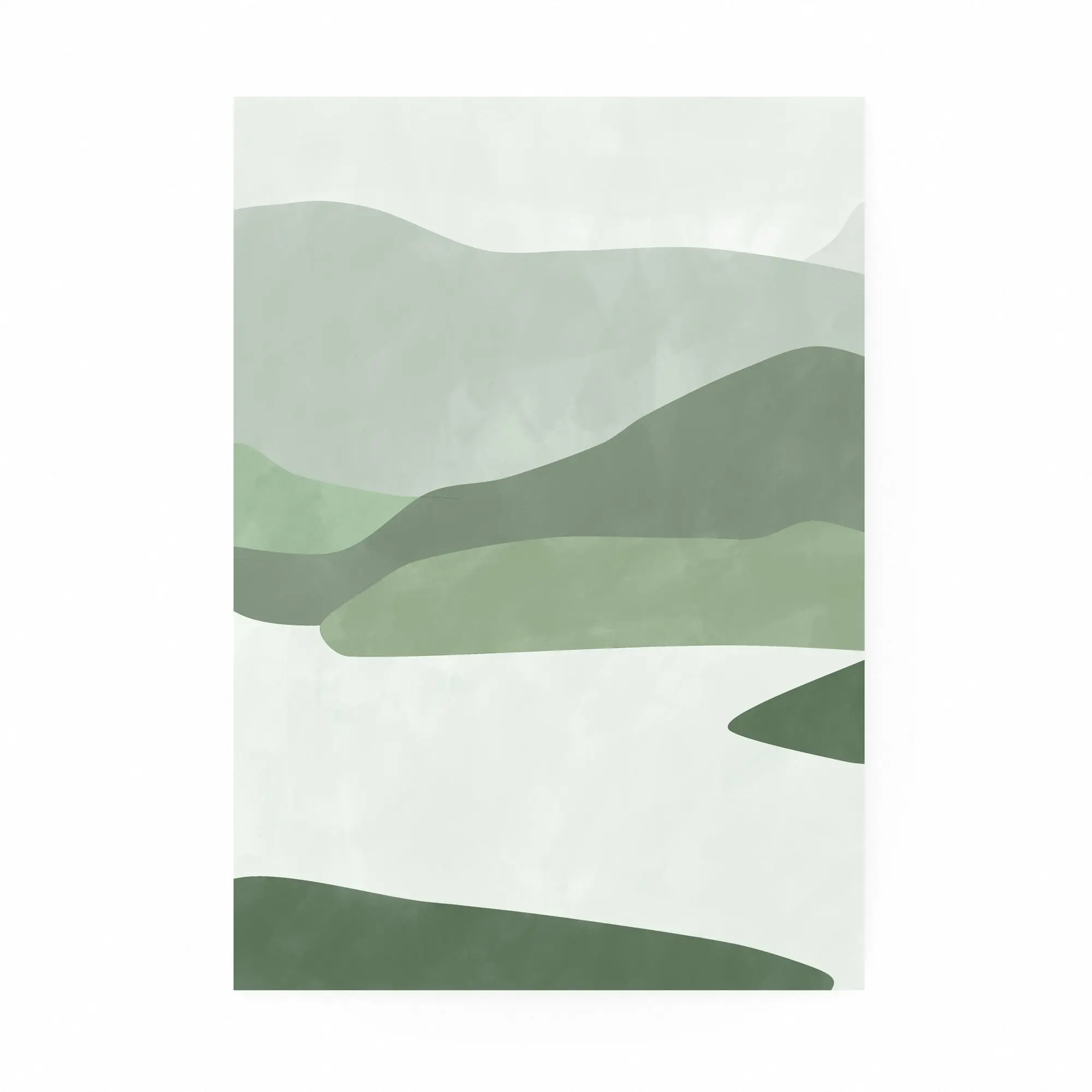 Green Abstract Set by Elena Ristova - Image 6