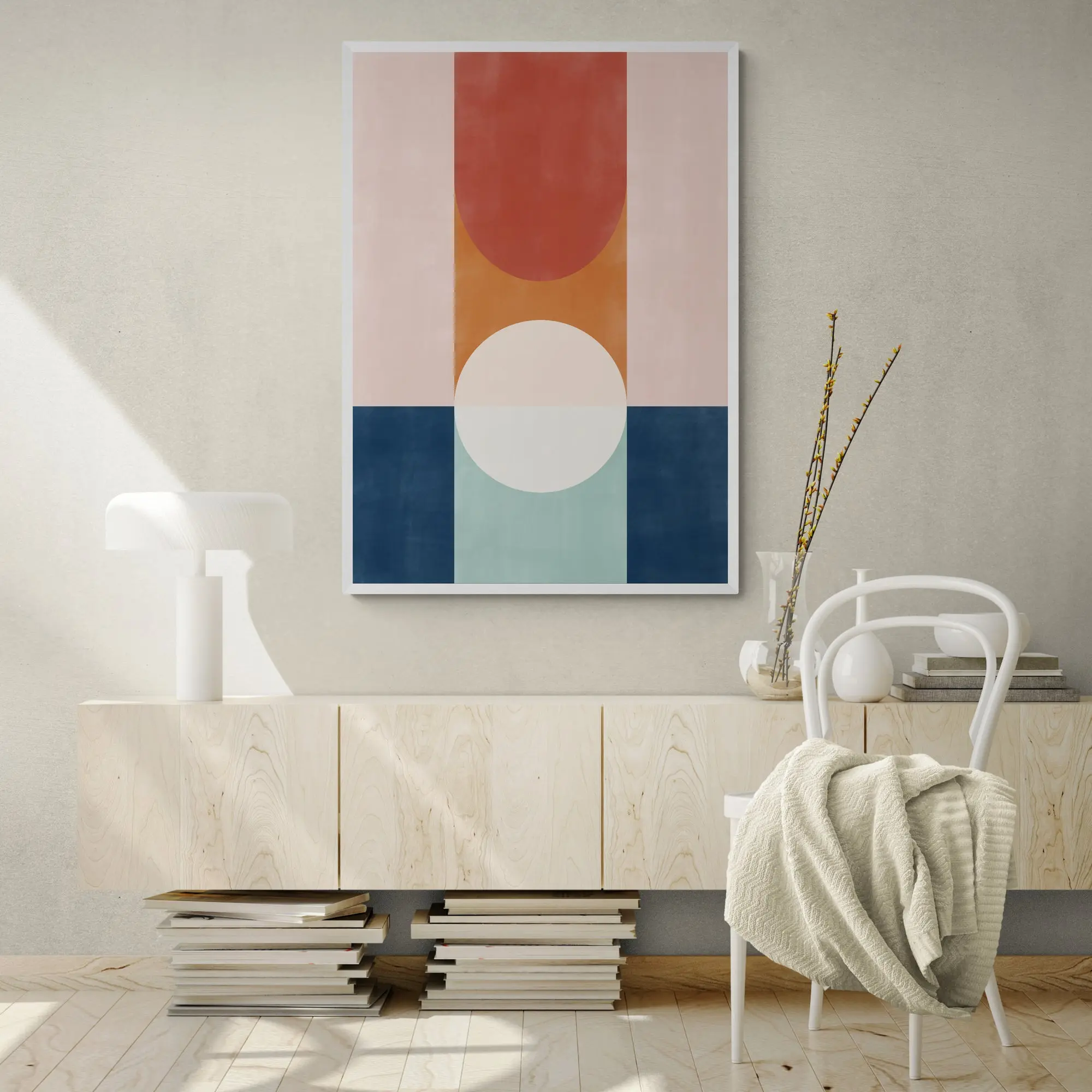 Mid-Century Abstract by Elena Ristova - Image 4