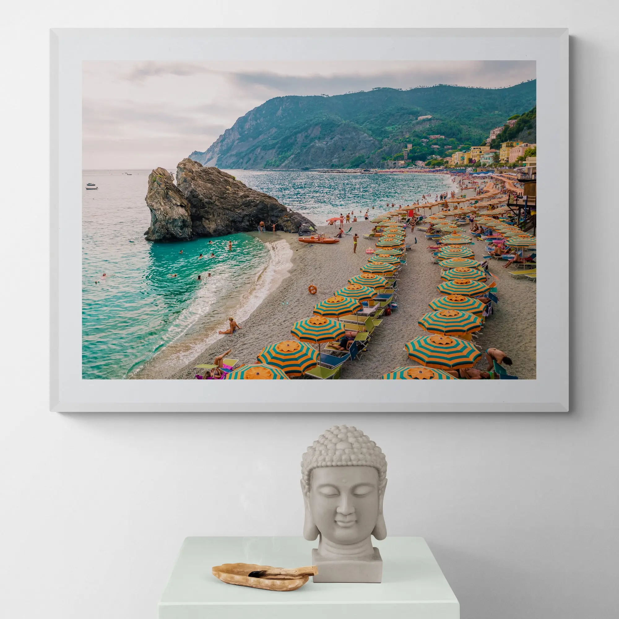 Monterosso Beach Italy Art Print - Image 3
