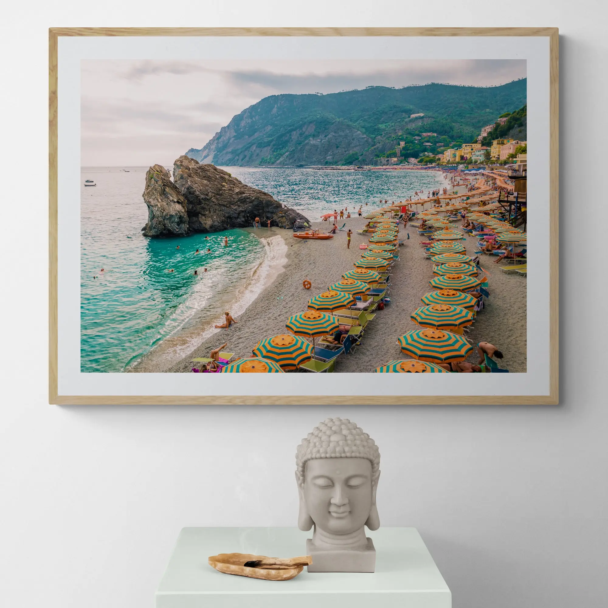 Monterosso Beach Italy Art Print - Image 4