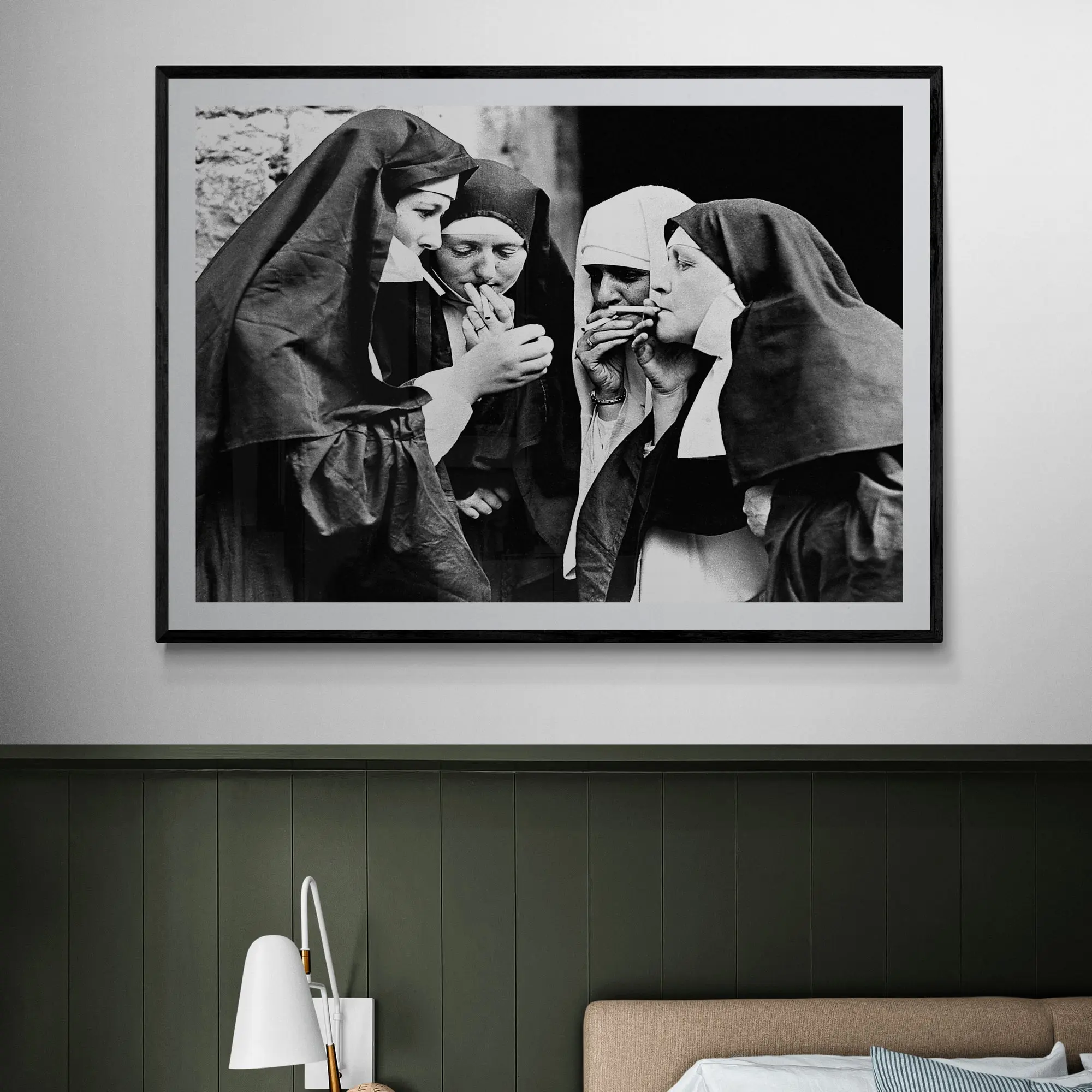 Smoking Nuns 1950 - Image 3