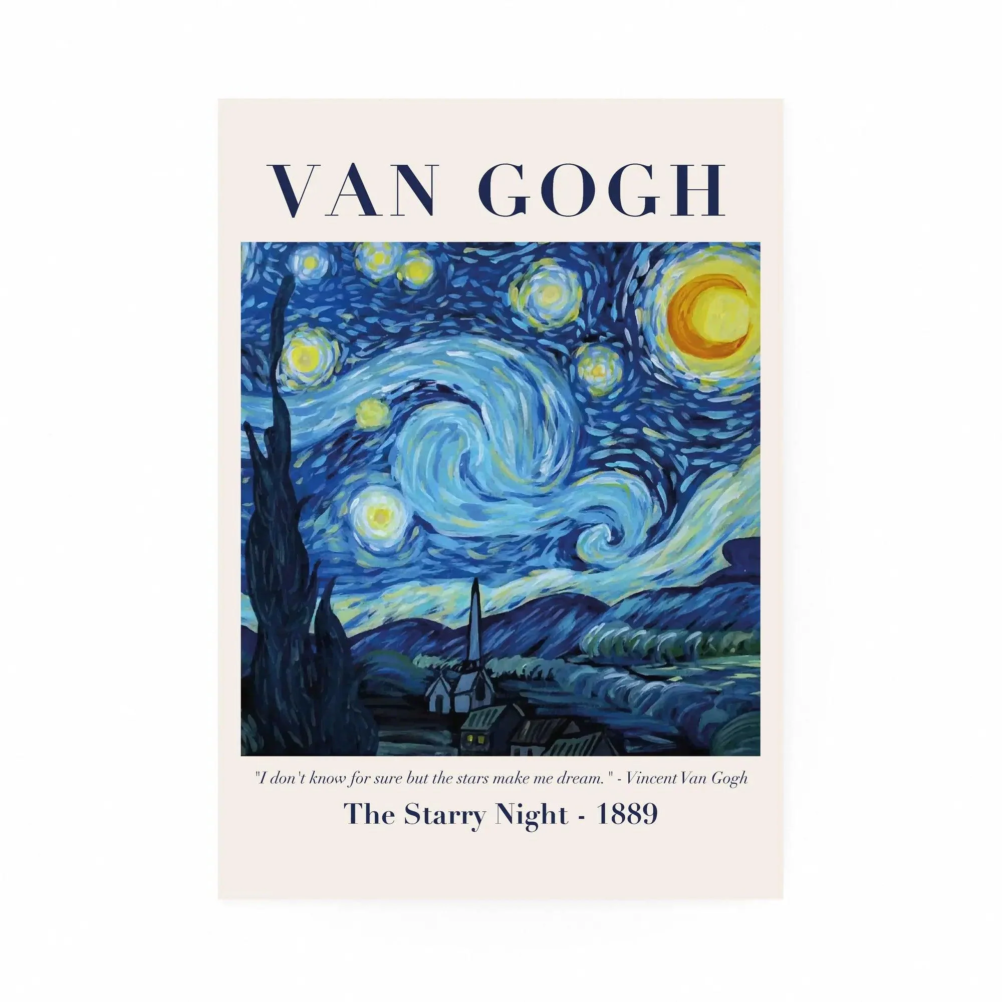 The Starry Night by Vincent van Gogh - Image 3