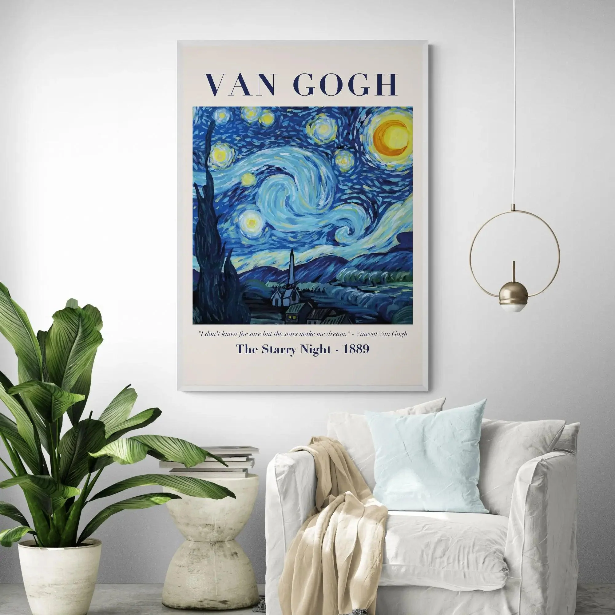 The Starry Night by Vincent van Gogh - Image 5