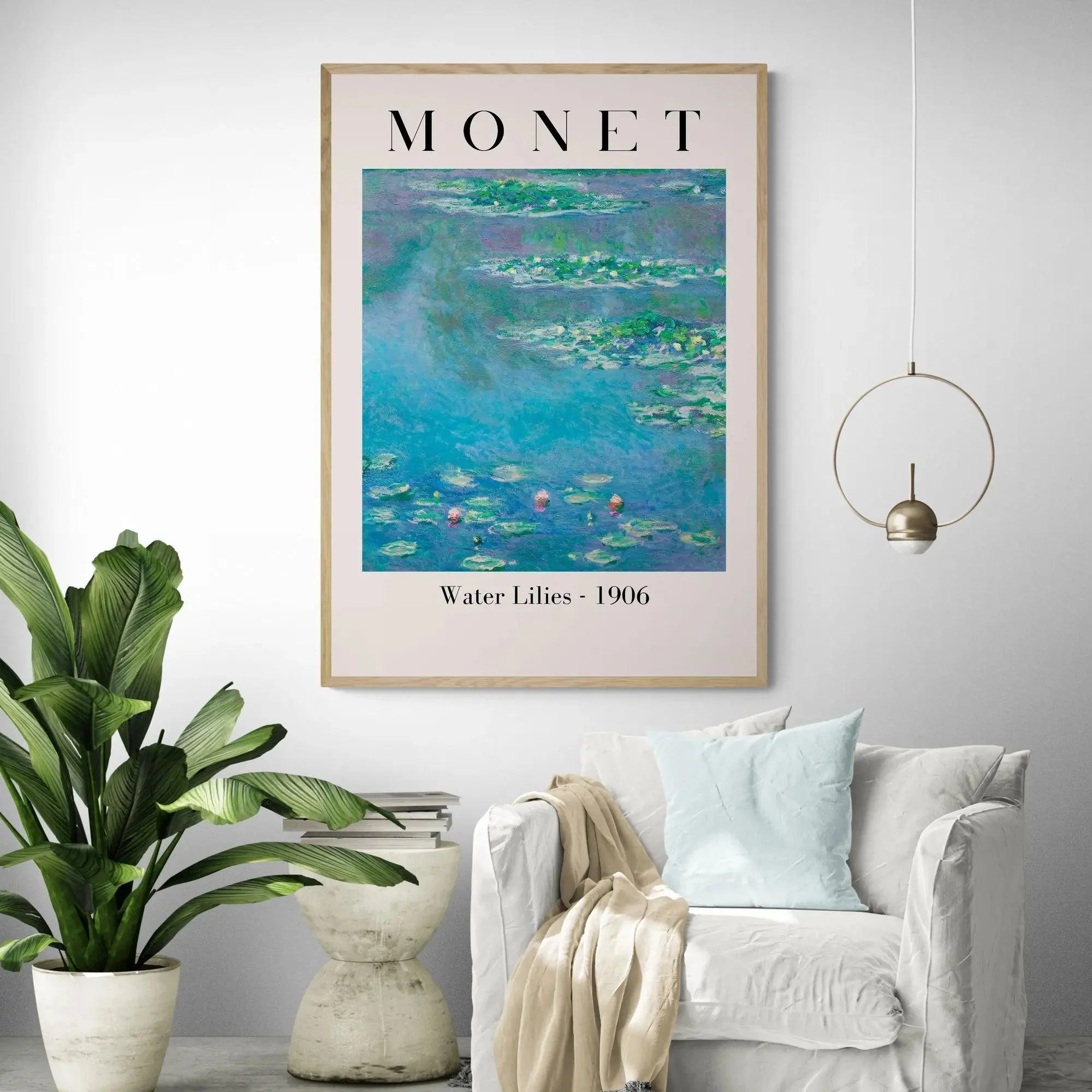 Water Lilies 1906 by Claude Monet - Image 4