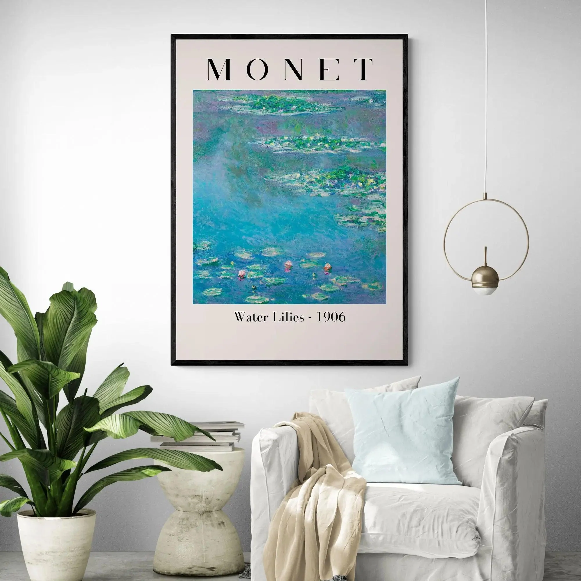 Water Lilies 1906 by Claude Monet - Image 5
