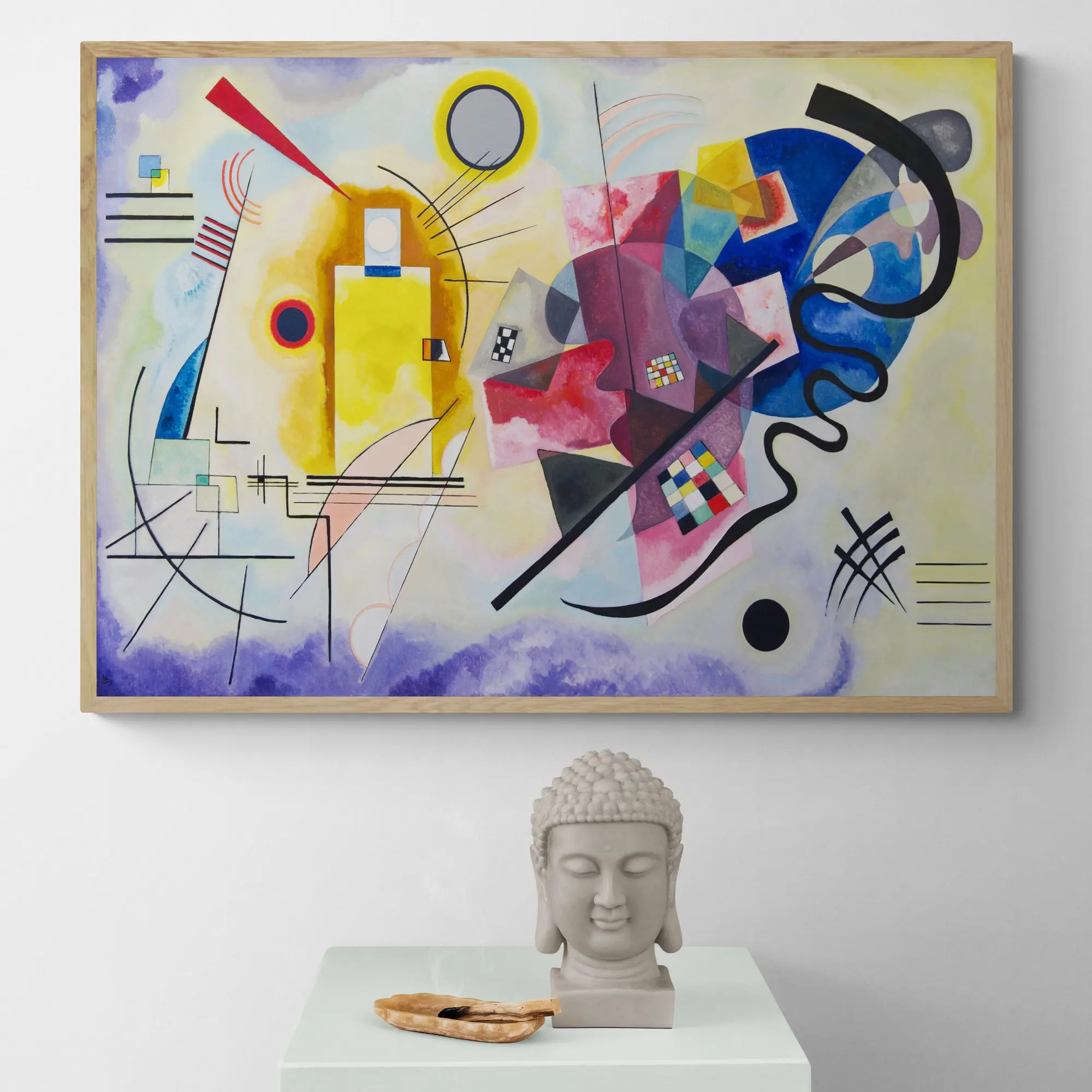 Yellow-Red-Blue Abstract by Wassily Kandinsky - Image 3